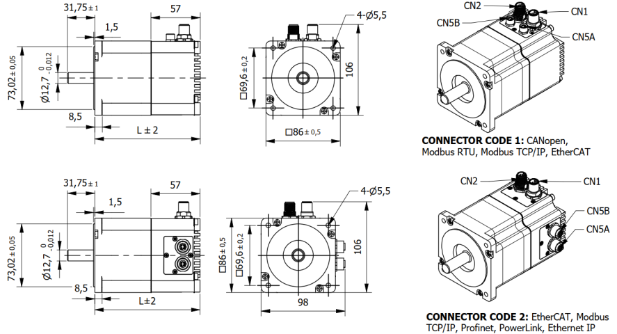 Tech ISS086 0212NE1000 T-S200