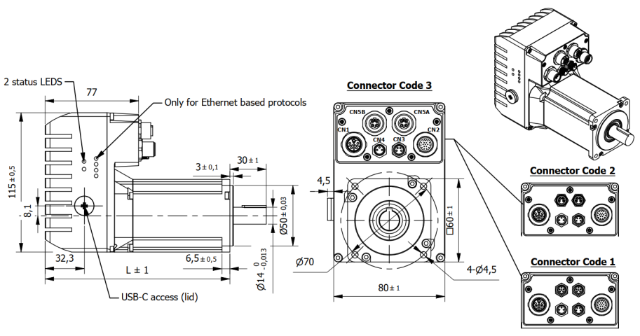 Tech IVI060 0200NX100X M-S200