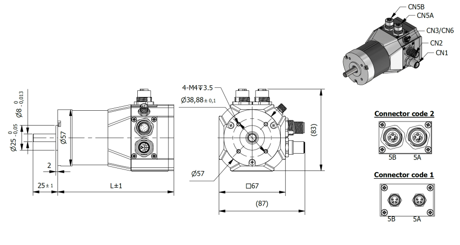 Tech IBIX57B 025NX200X H-S200